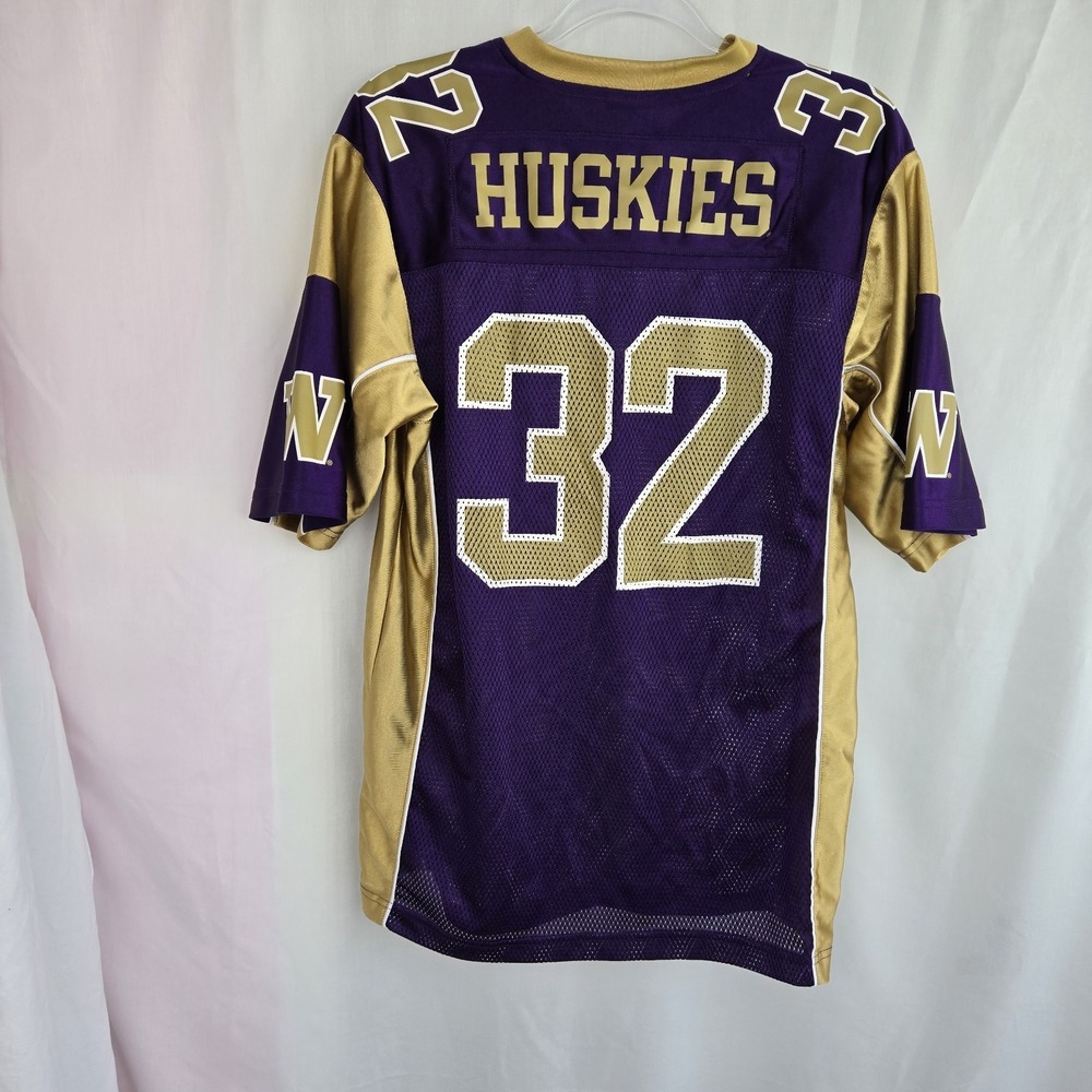 Washington Huskies Vtg Football Jersey #33 Pro Edge Mens Size S Unisex Purple